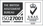 ISO/IEC 27001:2013 certified